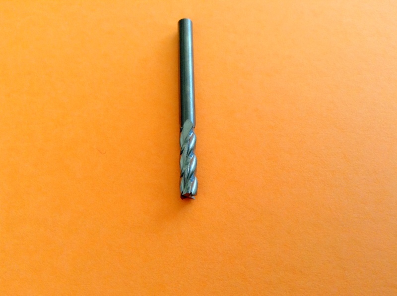 CARBIDE END MILL 10 PCS 1/8″ DIA 3/8″ STUB LOC 4 FLUTE RHS RHC 10 PACK USA MADE