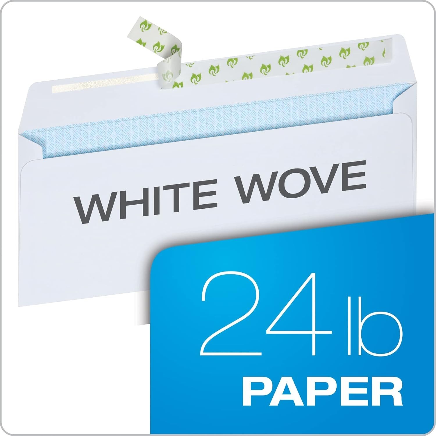 Quality Park Security Envelopes 100 Count Redi-Strip Self Seal 4-1/8″ x 9-1/2″