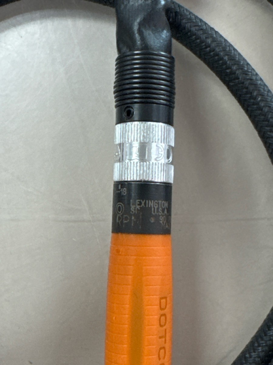 DOTCO Industrial Right-Angle Grinder 12R0380-18 Gearless, 80,000RPM