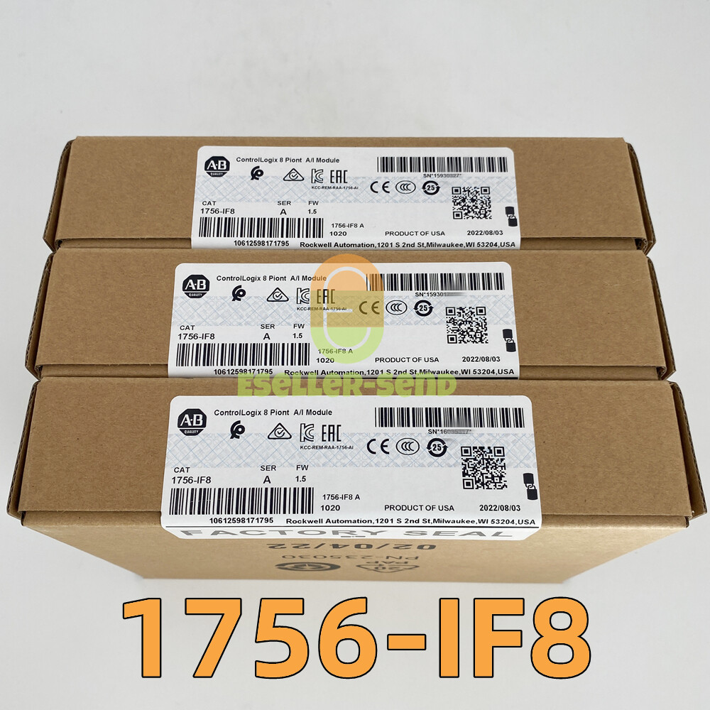 NEW Factory Sealed 1756-IF8 Allen-Bradley ControlLogix Point A/I Module US Stock