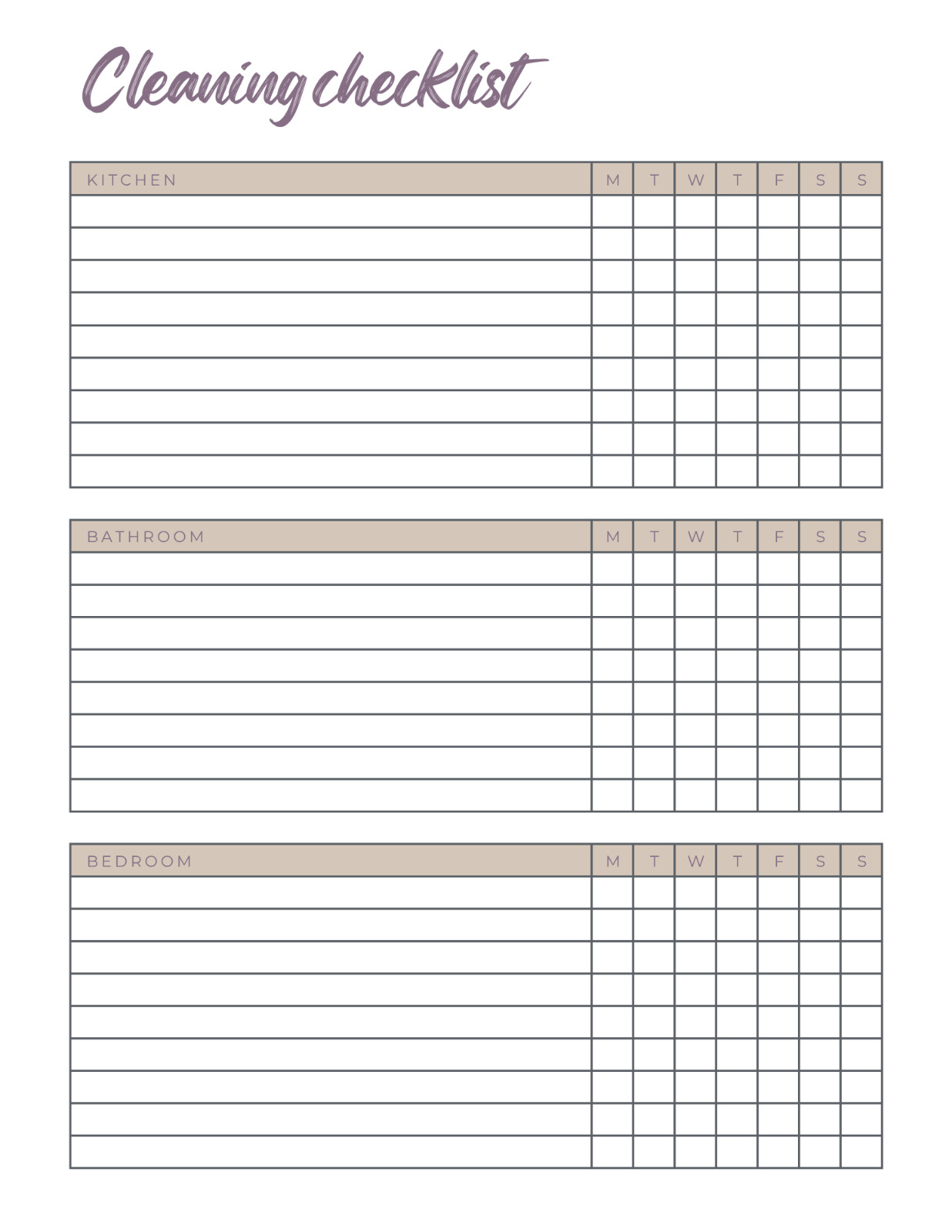 Digital | Home Management Planner, Goodnotes iPad Planner Digital Journal Pdf
