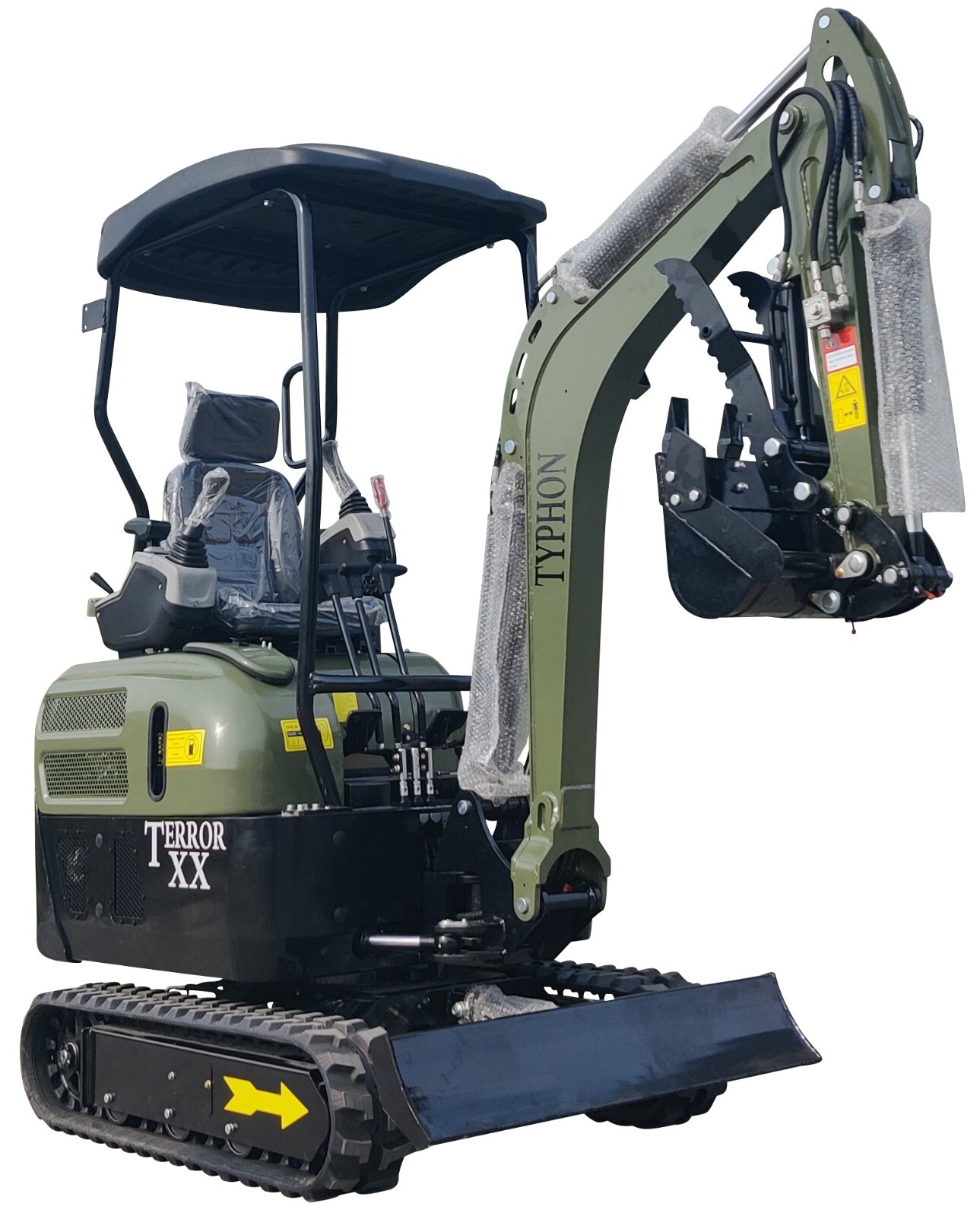FREE SHIPPING 2025 2 Ton New Mini Excavator, KUBOTA D902 Diesel Engine 16 hpOpen