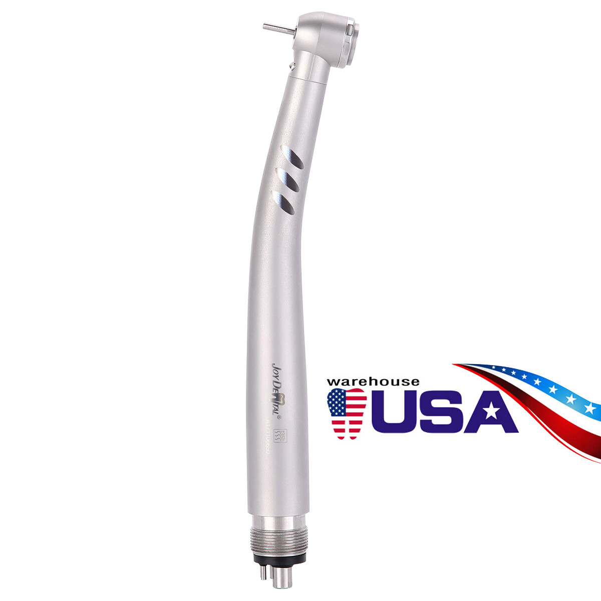 Joy Dental Fiber Optic LED E-generator High Speed Handpiece 2H/4Hole Torque Head
