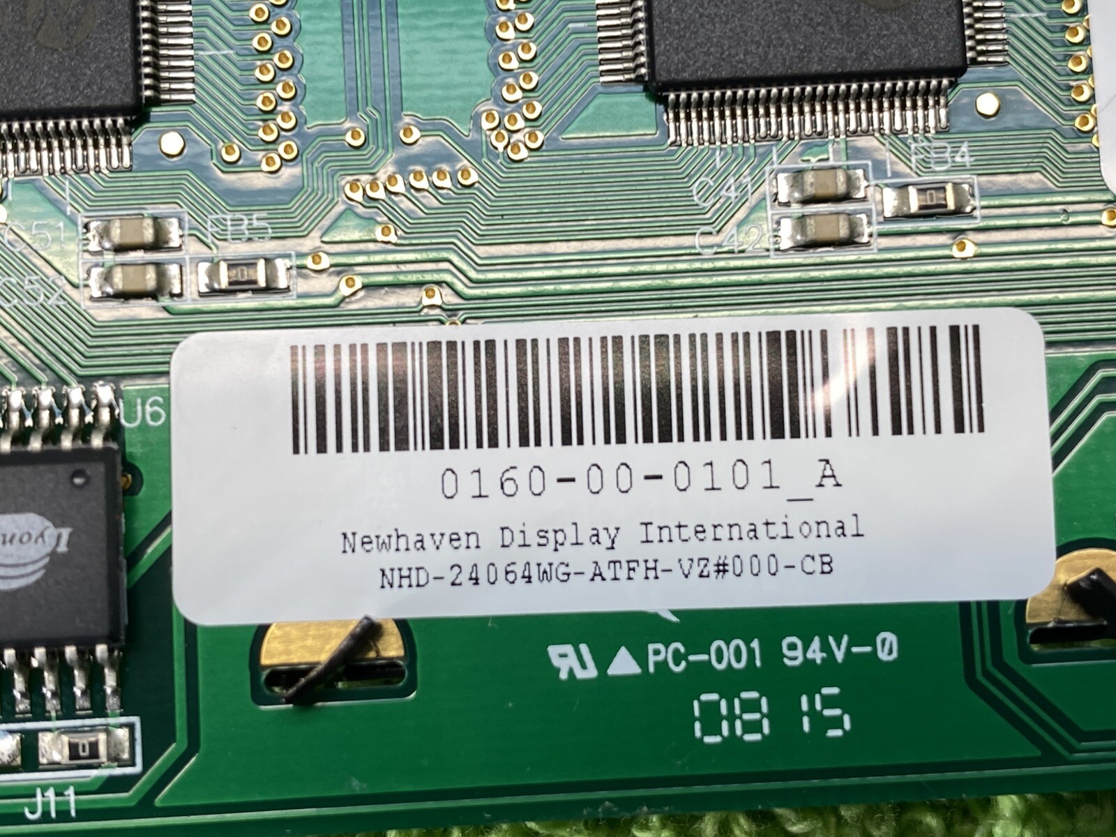 NEWHAVEN DISPLAY NHD-24064WG-ATFH-VZ Works 60 day money back guarantee