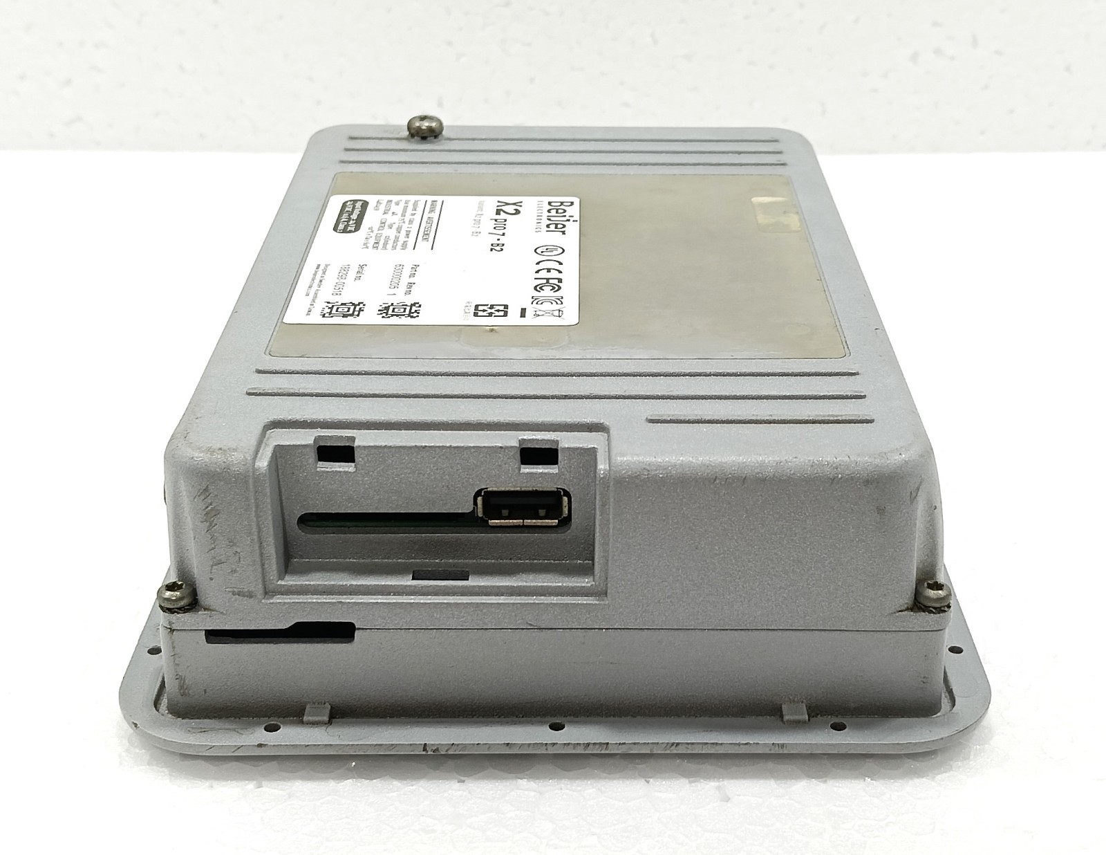 BEIJER ELECTRONICS X2 PRO 7-B2 OPERATOR TOUCH SCREEN HMI PANEL 630000205 REV.1