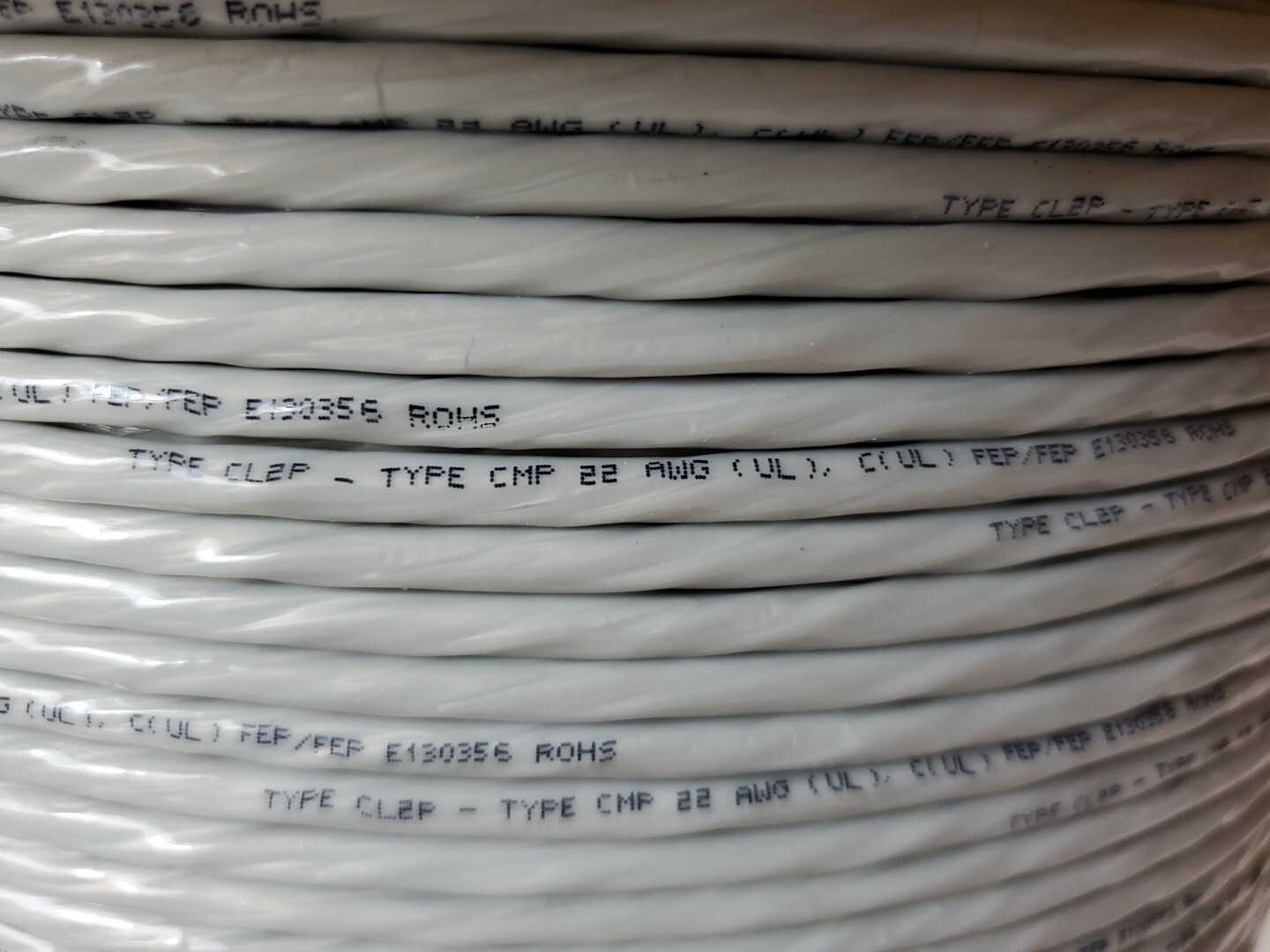 700 ft. Interstate 4 Pair, 8 Conductor, 22 AWG, FEP Wire Cable – CPB-220704-FEP