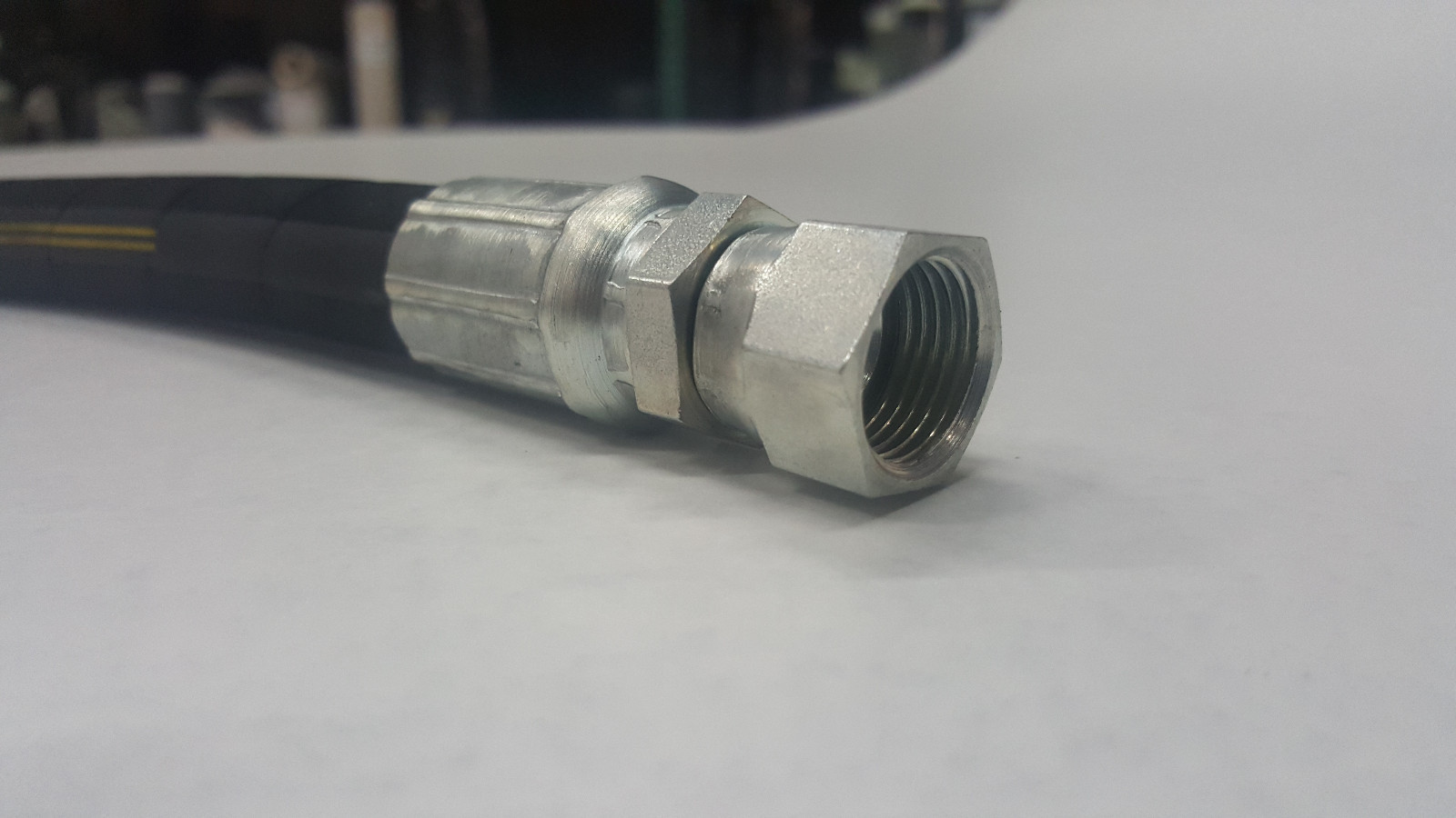 3/8″ x 48″ 2-Wire with 5,000 hydraulic Hose Assembly with 2- Female JIC Swivel