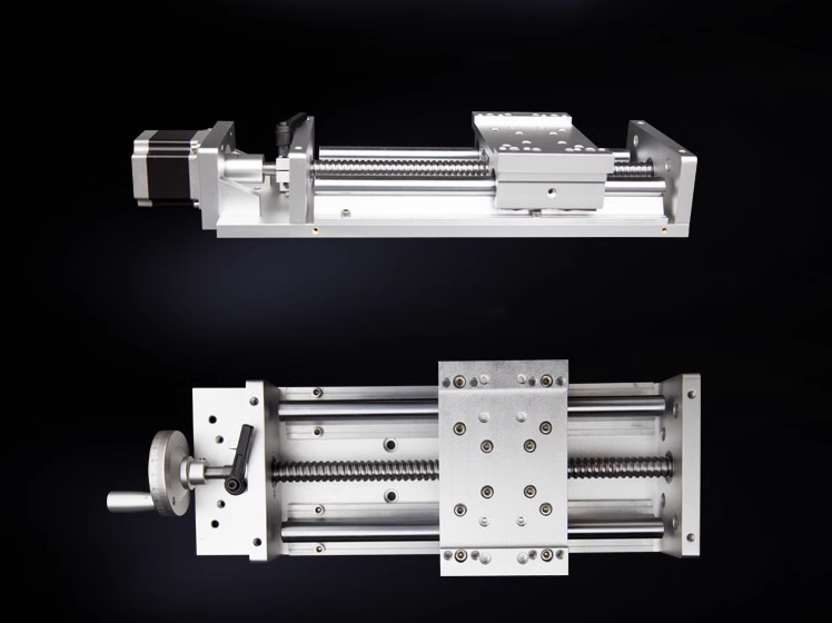 100-1000mm Linear Rail Sliding Table Cross Slide Module SBR Guide Rail SFU1605