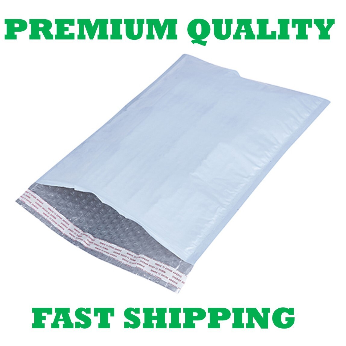 POLY BUBBLE MAILERS MAILING SHIPPING PADDED BAGS SELF SEAL ENVELOPES ANY SIZE