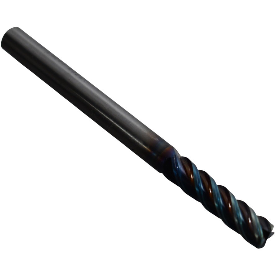 NEW Nachi 41000476 L9703 1/4 Aqua V Mill Carbide End Mill 4FL CR 0.03 1 LOC 3 OA