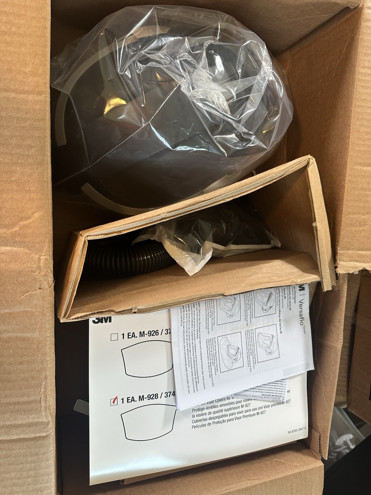 3M TR-300N+ HIK PAPR Respirator, Versaflo Air Purifying Respirator Kit NEW