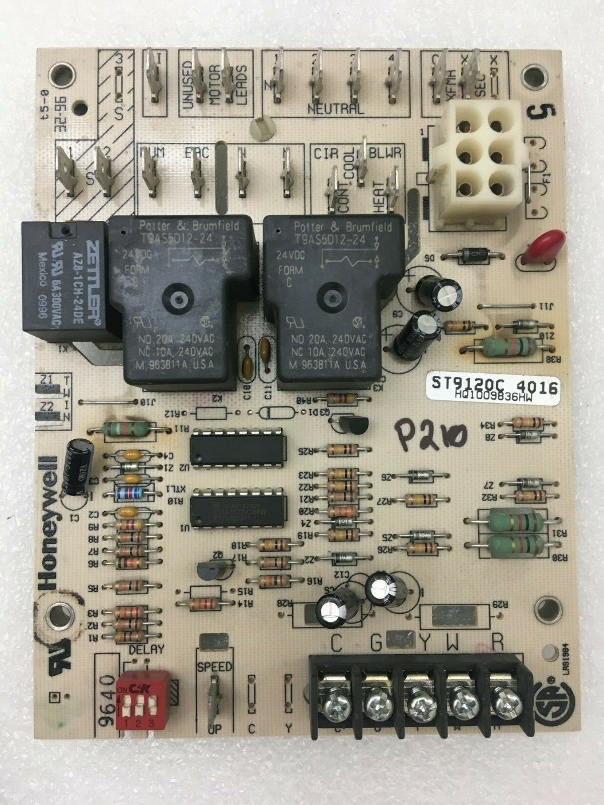 HONEYWELL ST9120C4016 Furnace Control Circuit Board used FREE ship. # P244