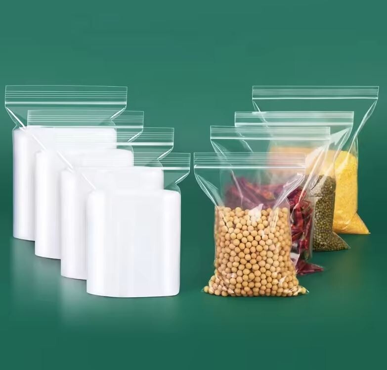 Clear 2mil Reclosable Zipper Poly Bags Self Seal Plastic Poly Bags MANY Sizes