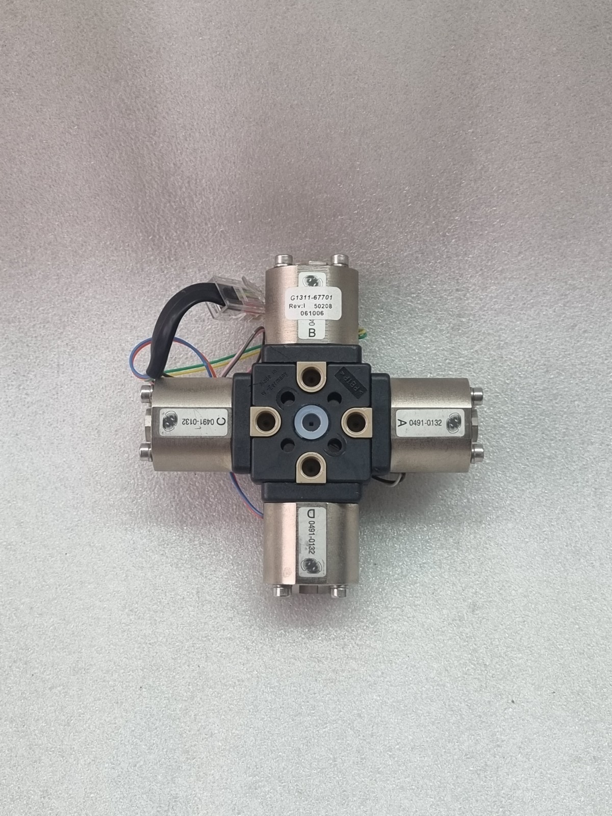 AGILENT TECHNOLOGIES G1311-67701 MCGV ASSY REV:I ( minor cosmetic damage)