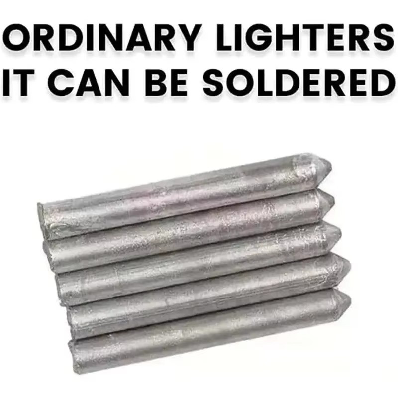 Tandefio 24 Pcs Low Temperature Universal Welding Rod Sticks Metal Easy Melt