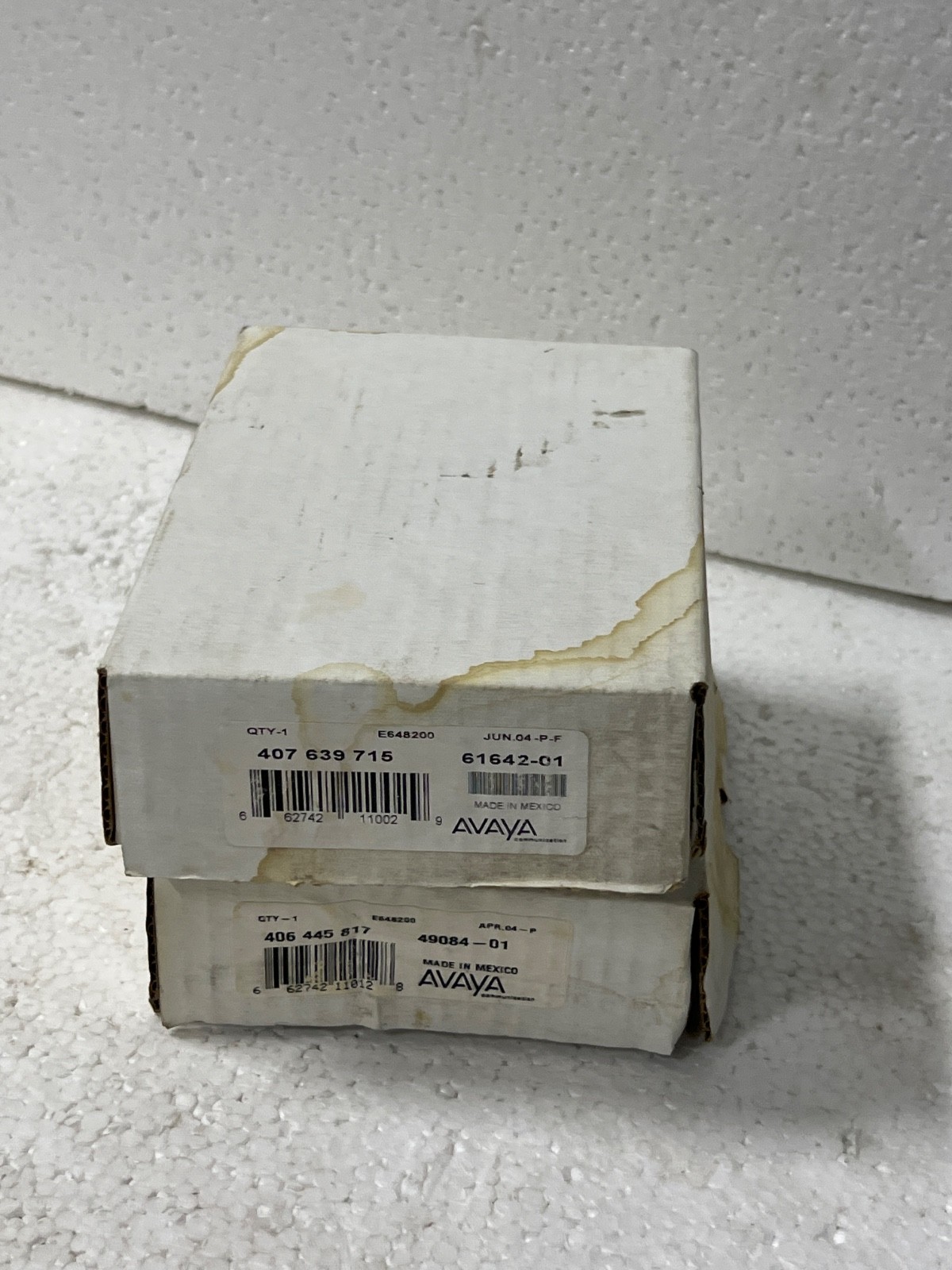 (Lot 2 Pcs) Avaya M12LU/CM Modular Headset Adapter