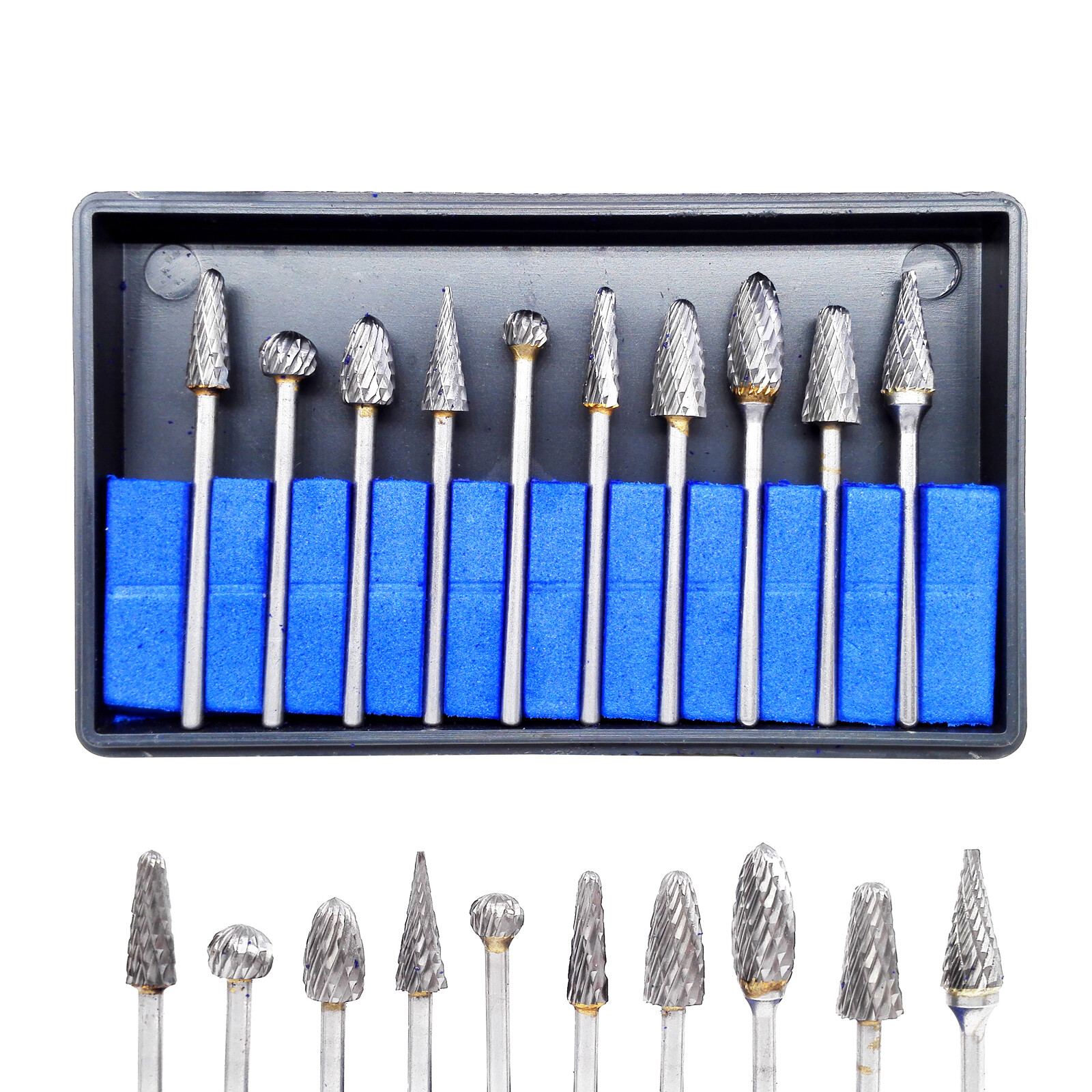 Dental Silicone Resin Base Acrylic Polishing Bur Dental Lab Diamond Polish SM
