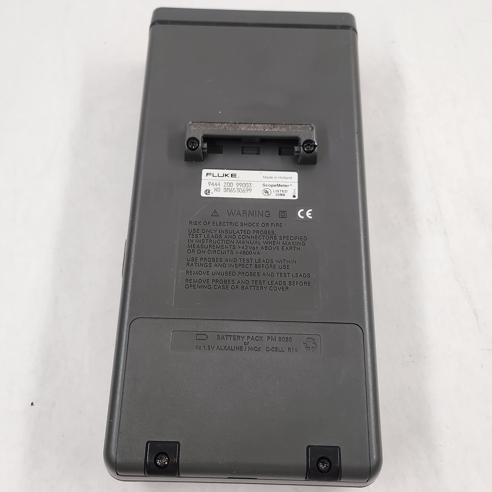 FLUKE 99B SCOPE METER SERIES II 100MHz OSCILLOSCOPE (No AC Adapter) See Descript