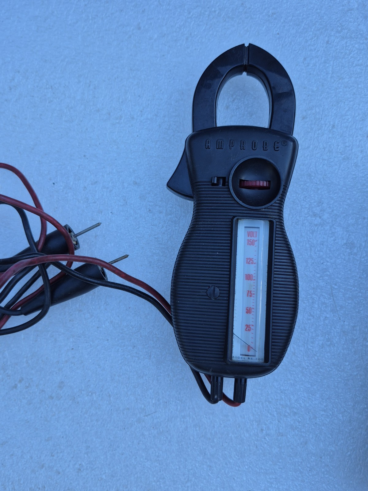 Vintage Amprobe Ultra RS-300 Clamp Meter AC Volt Ammeter Ohmmeter – Tested