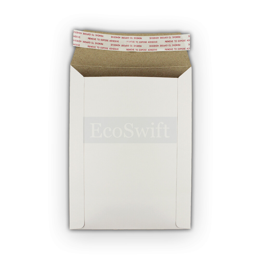 1-2500 9.75 x 12.25 EcoSwift Self Seal Photo Ship Flat Cardboard Envelope Mailer