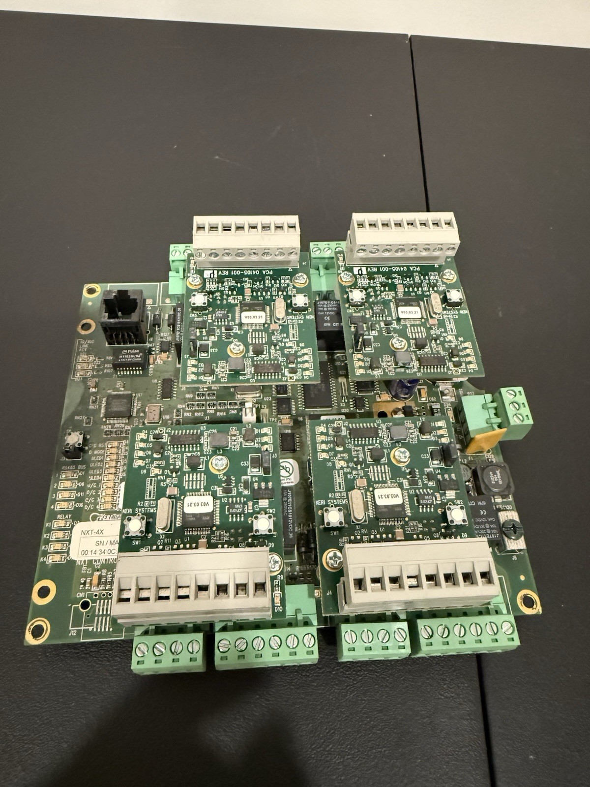 Keri Systems NXT-4D NXT-4X, NXT-MSC NXT-4D,NXT4D, 4 Door Access Control Board