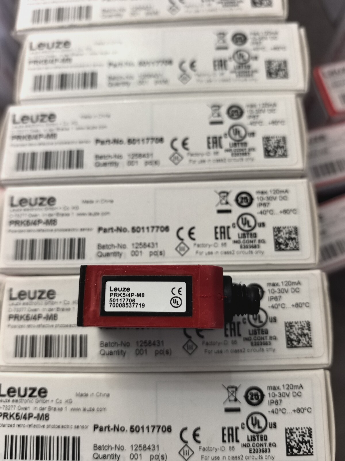 1PC NEW Leuze PRK5/4P-M8 Sensor Fast Shipping