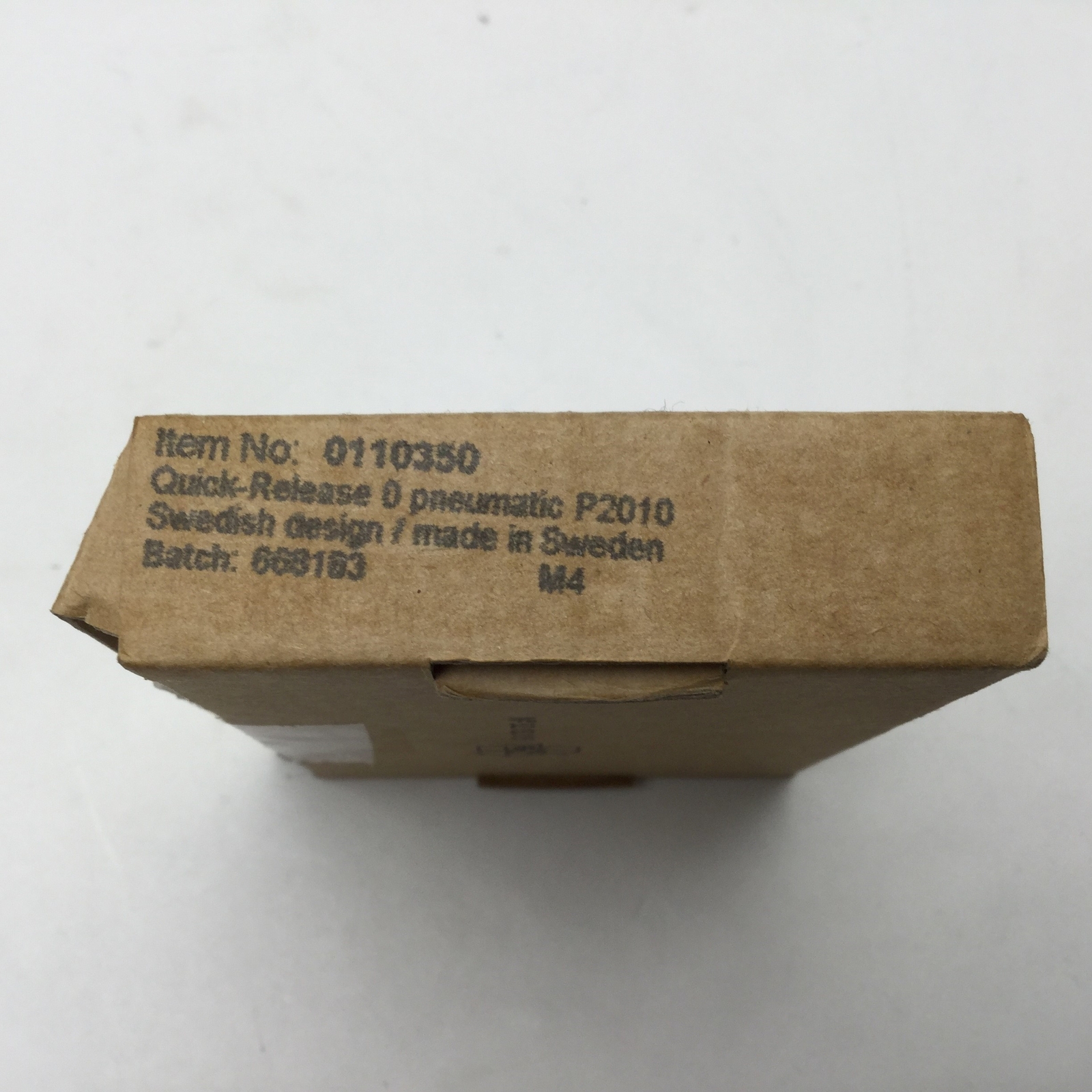PIAB 01.10.350 Quick Release For P2010 Vacuum Pump, 0.05in³ Volume 101.5 PSI Max