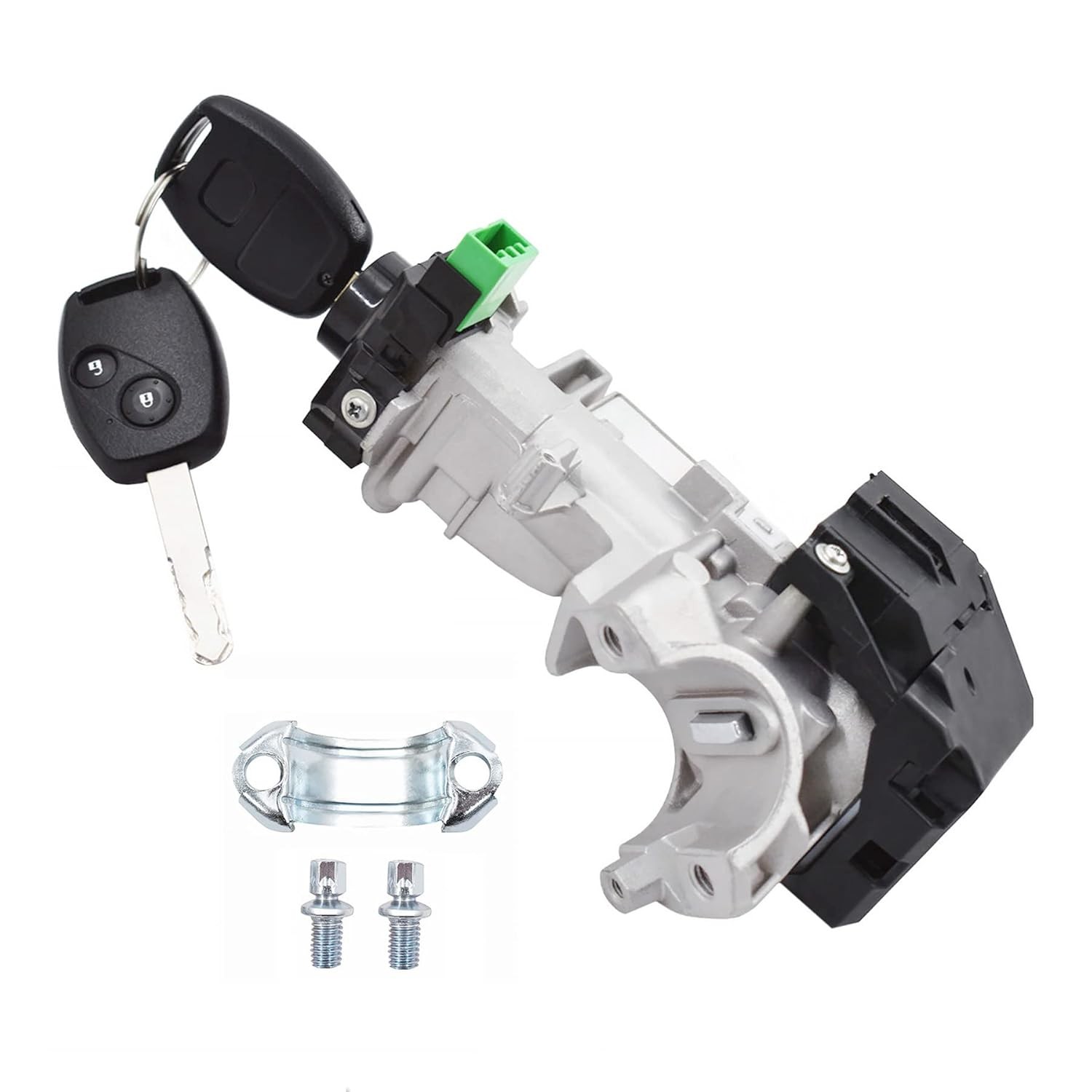 Ignition Switch Cylinder Lock with 2 Chip Keys Fits for Honda Civic 2006-2011…