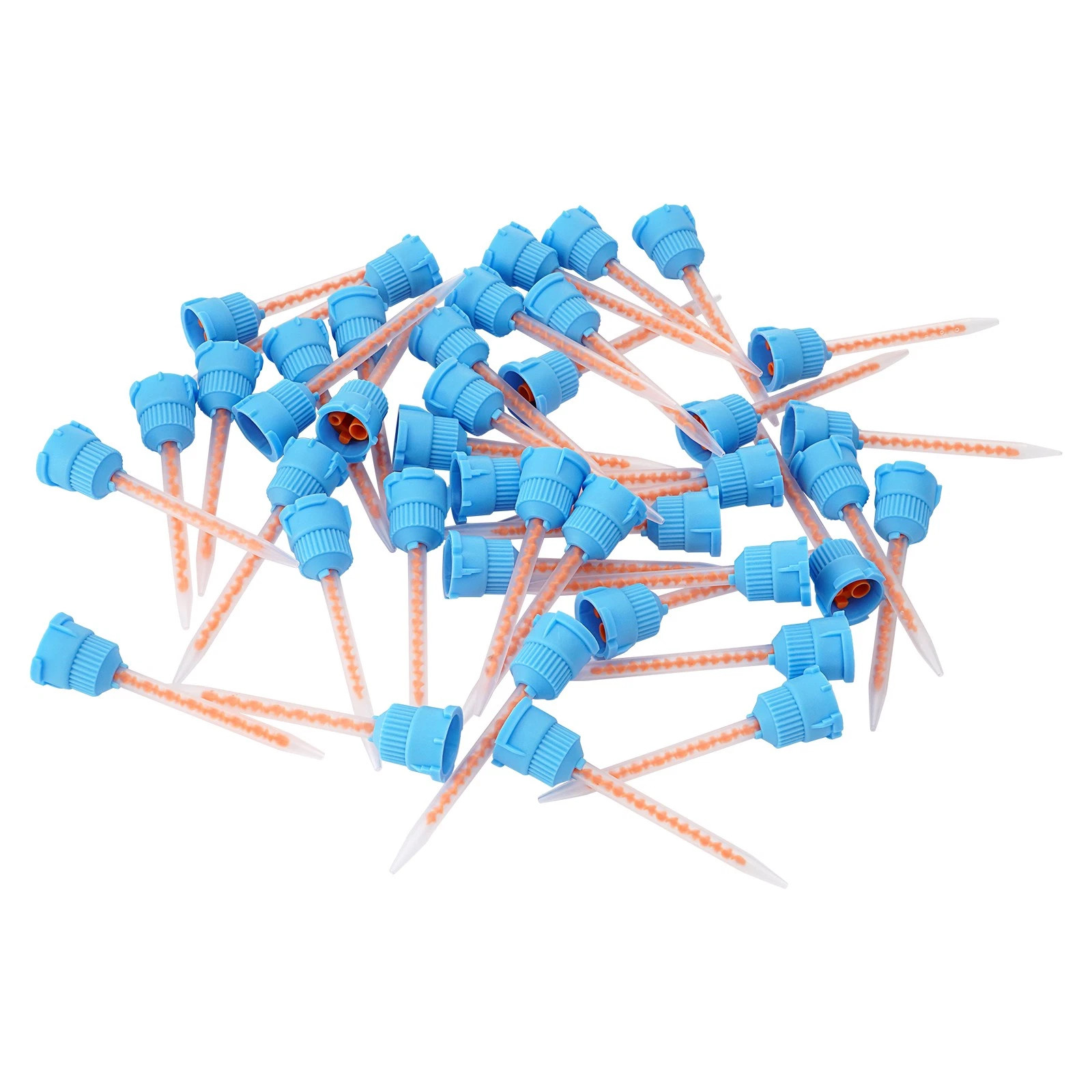 50Pack Dental Mixing Tips for Impression Material C&B Cements Temporary Crowns