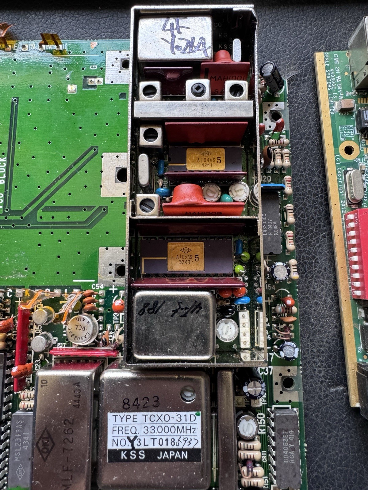 Gold Recovery Circuit Boards. Two Ceramic iCs