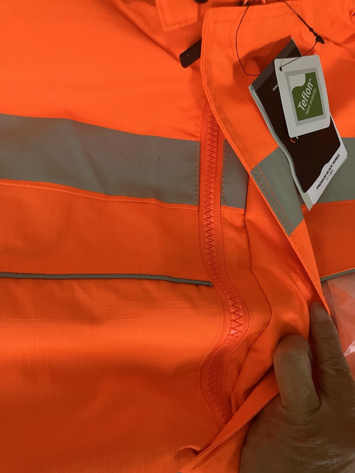 Kishigo 5XL Hi Vis Soft Shell Jacket Orange Black Series ANSI Class 3 JS136 New