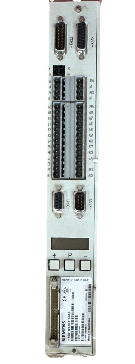 Siemens SIMODRIVE Module 6SN1121-0BA11-0AA1 PROFIBUS Version D