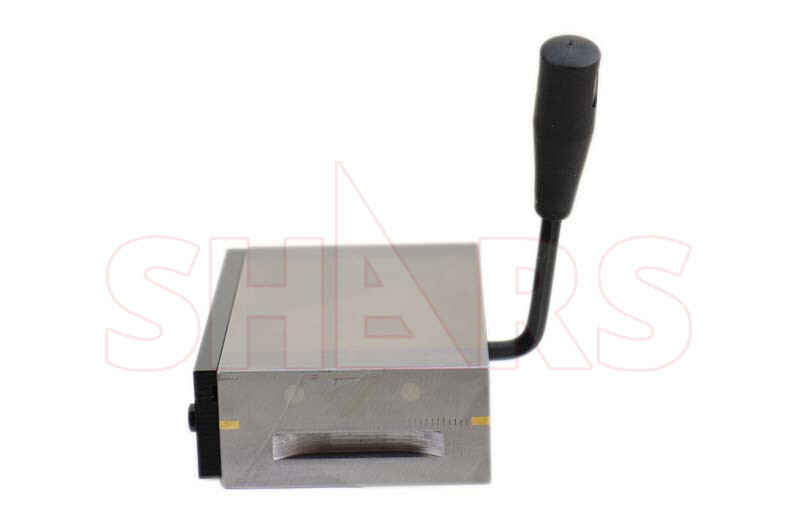 SHARS 4×7″ Strong Magnetic Pull Fine Pole Permanent Magnetic Chuck NEW R]