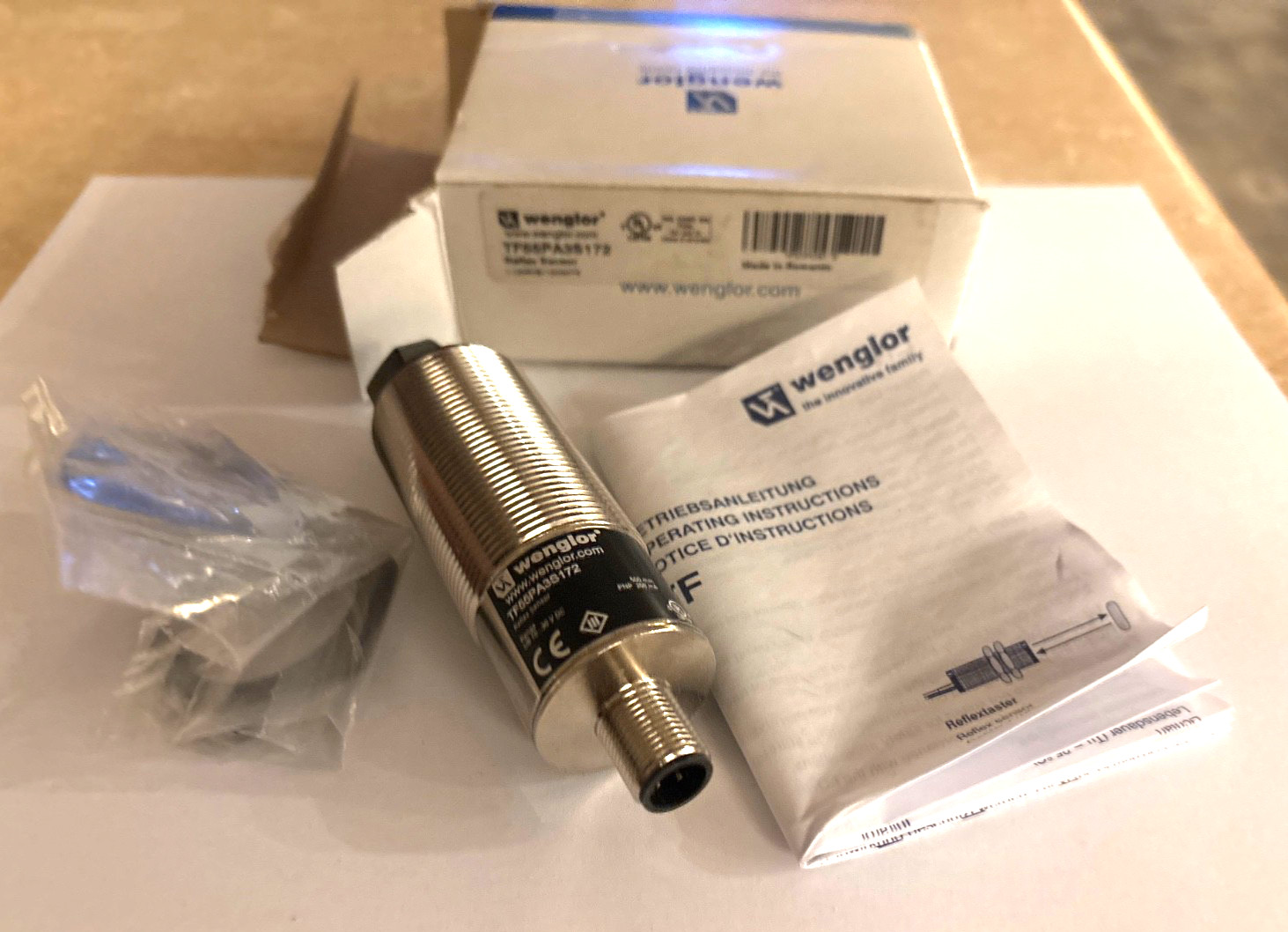 Wenglor Reflex Sensor Type: TF55PA3S172