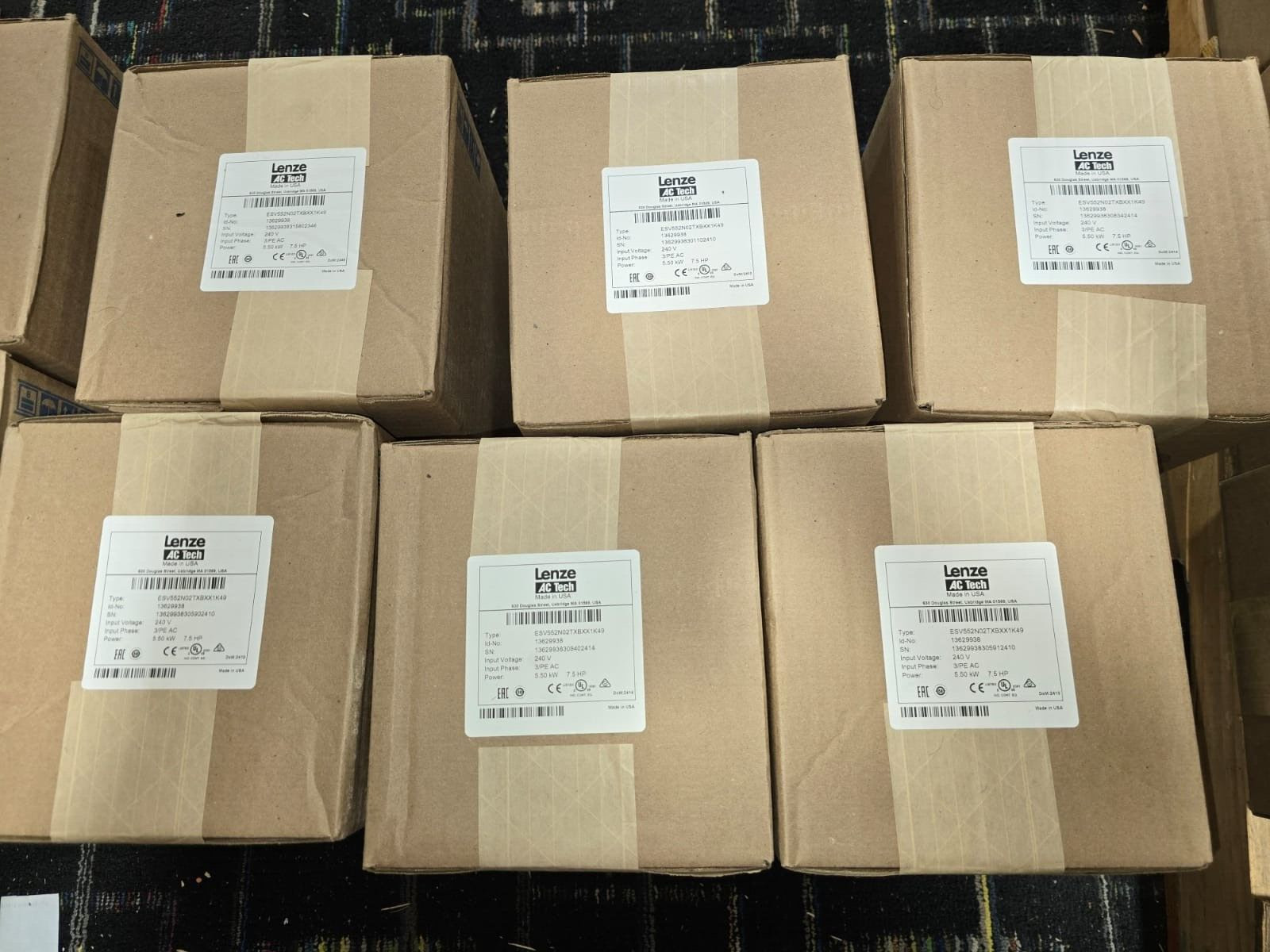 LENZE ESV552N02TXB AC TECH “BRAND NEW USA STOCK”