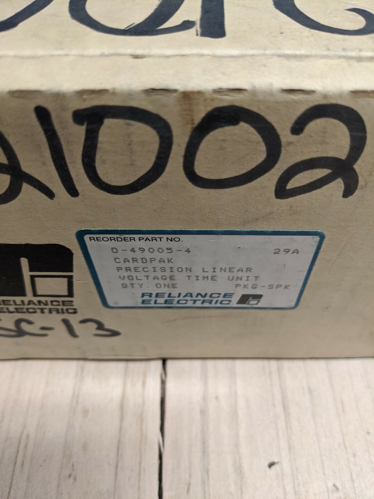 RELIANCE 0-49005-4 LINEAR VOLTAGE UNIT