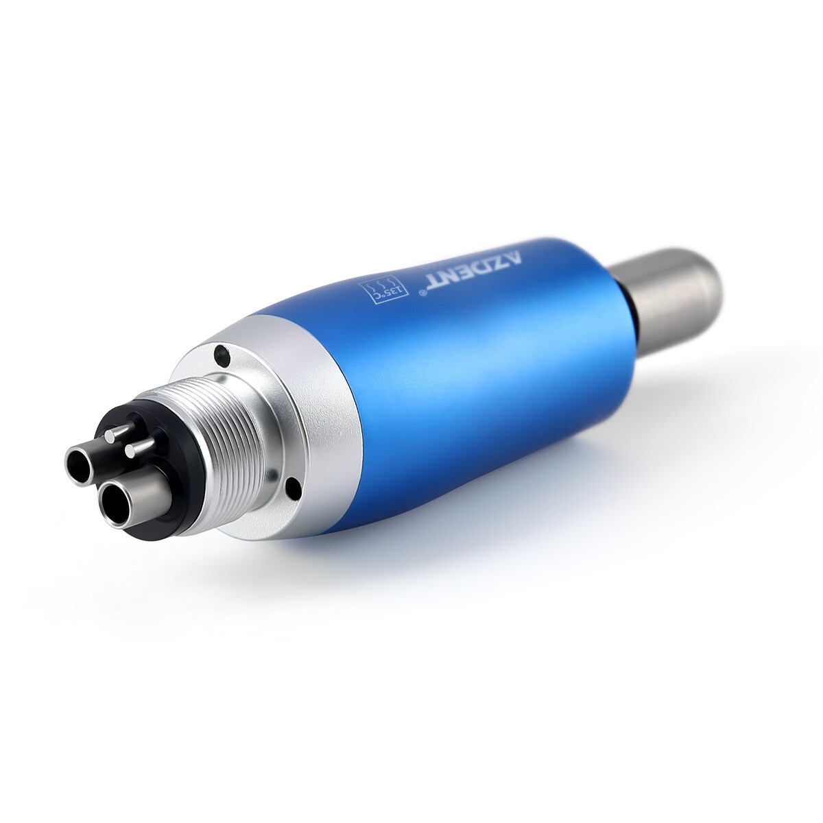 AZDENT Dental Hygiene Prophy Handpiece 4Holes 360°Swivel/Blue Motor/3*Nose cone