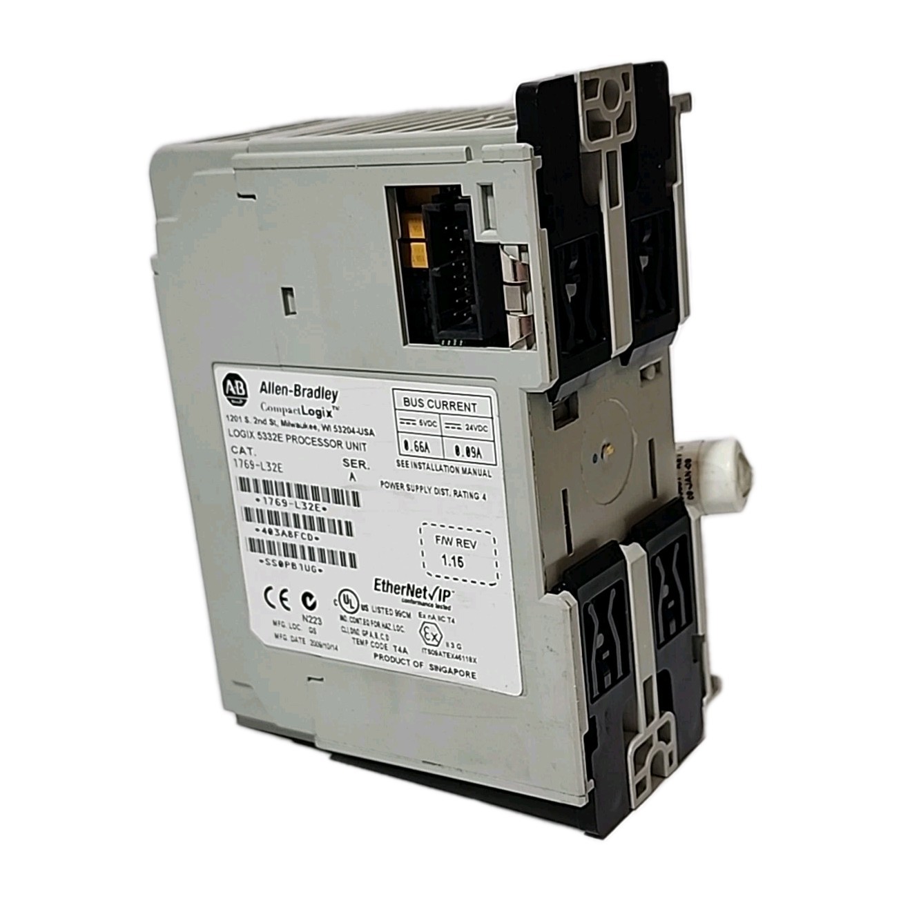 ALLEN BRADLEY 1769-L32E Ser B CompactLogix Logix Processor Unit No Door