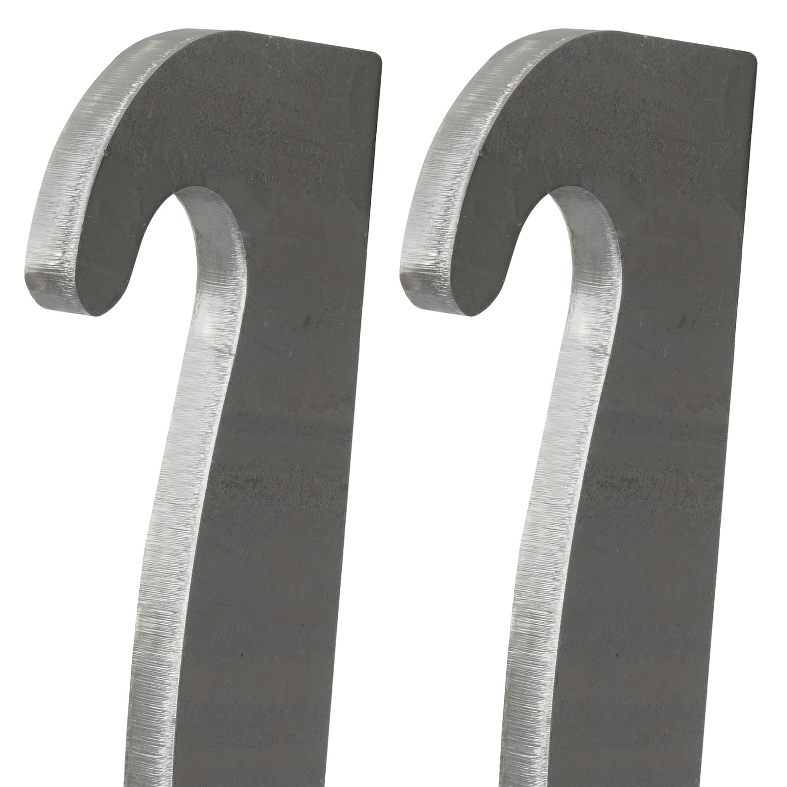 2pcs Steel Quick Attach Bracket 1-1/2″ For Cat Fusion Coupler Loader mounts
