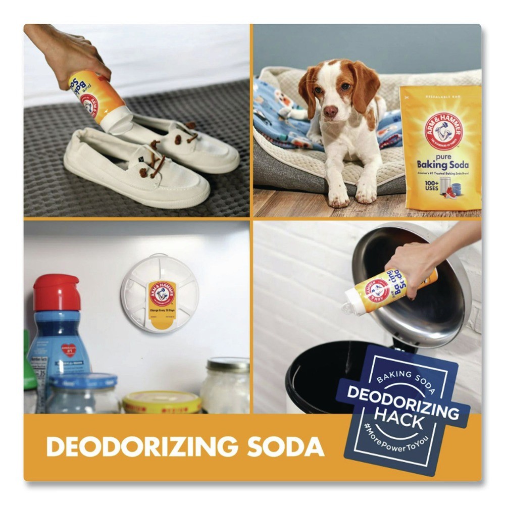 Arm & Hammer 3320001710 5.5 oz. Fridge Fresh Baking Soda – Unscented (8/CT) New