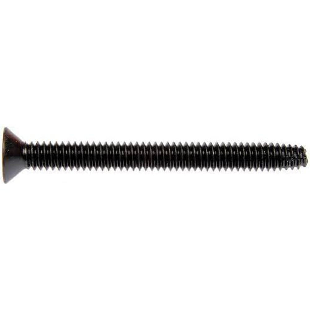 100 Pack – 1/4-20 x 2-1/2” Flat Head Trailer Deck Screws – Type F, T30 Star, Bla