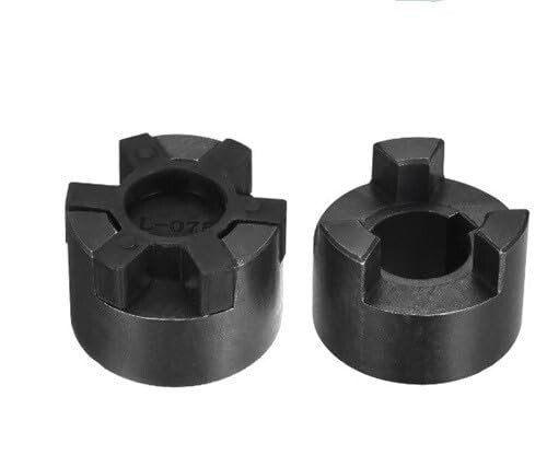 1″ to 1-5/8″ L150 Flexible 3-Piece L-Jaw Coupling Set & BunaN,NBR Rubber Spider
