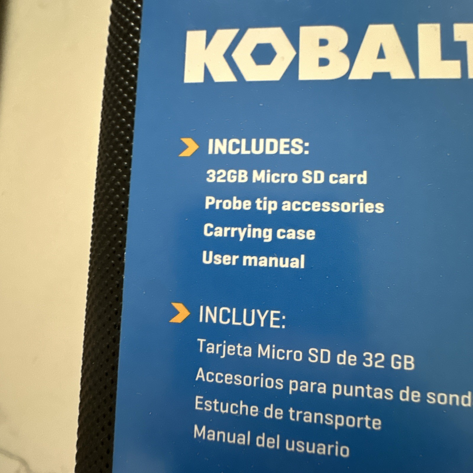 Kobalt Handheld LED Inspection Camera w/ 32GB Memory Card & Hard Case New