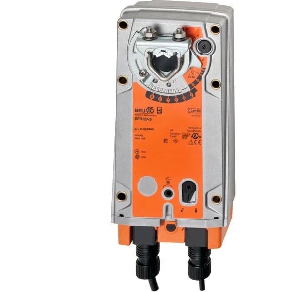Belimo EFB120-S HVAC Damper Actuator 100-240V Model EFB120-S MPN EFB120-S