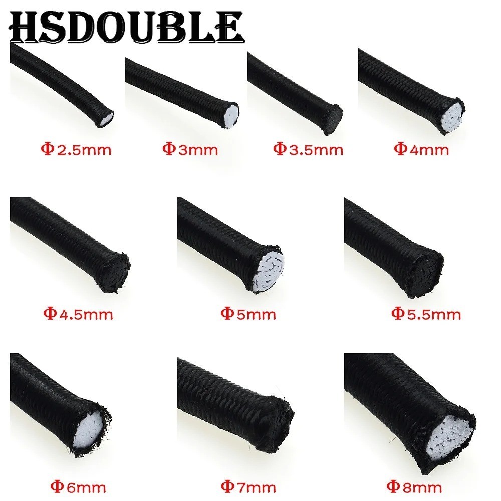 10M Multi-Use Elastic Bungee Cord Heavy Duty Shock Rope Tie Down Stretch Band
