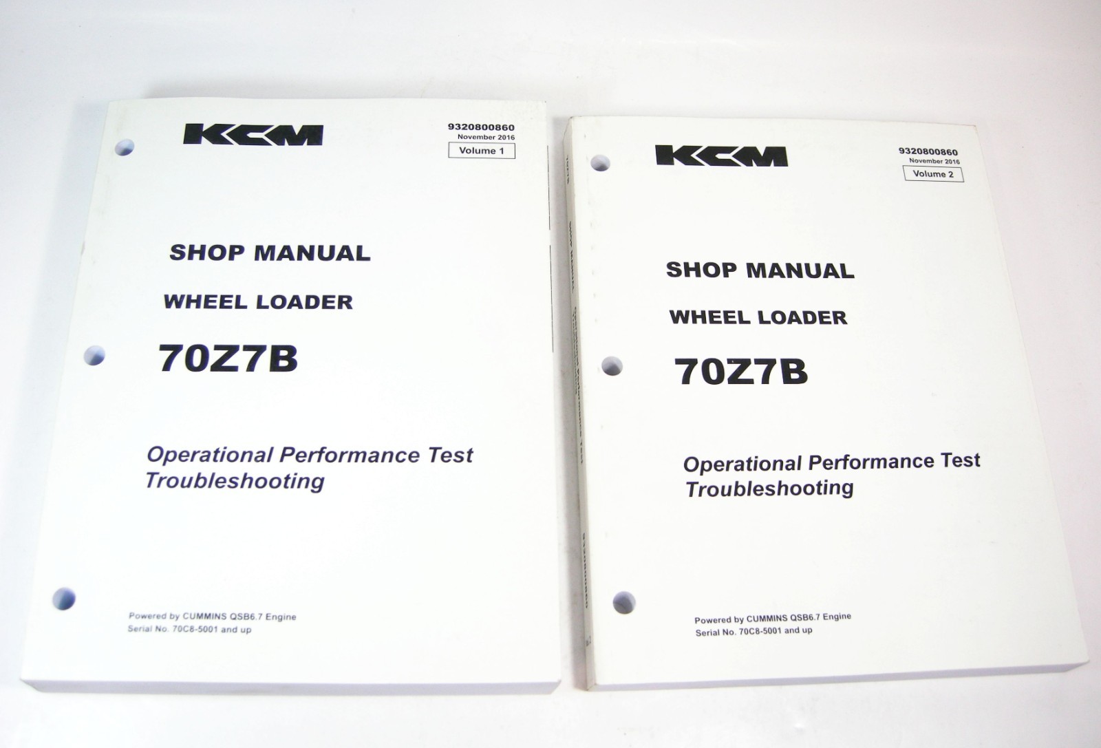 Kawasaki 70Z7B Operational Performance Test Troubleshooting Service Shop Manual
