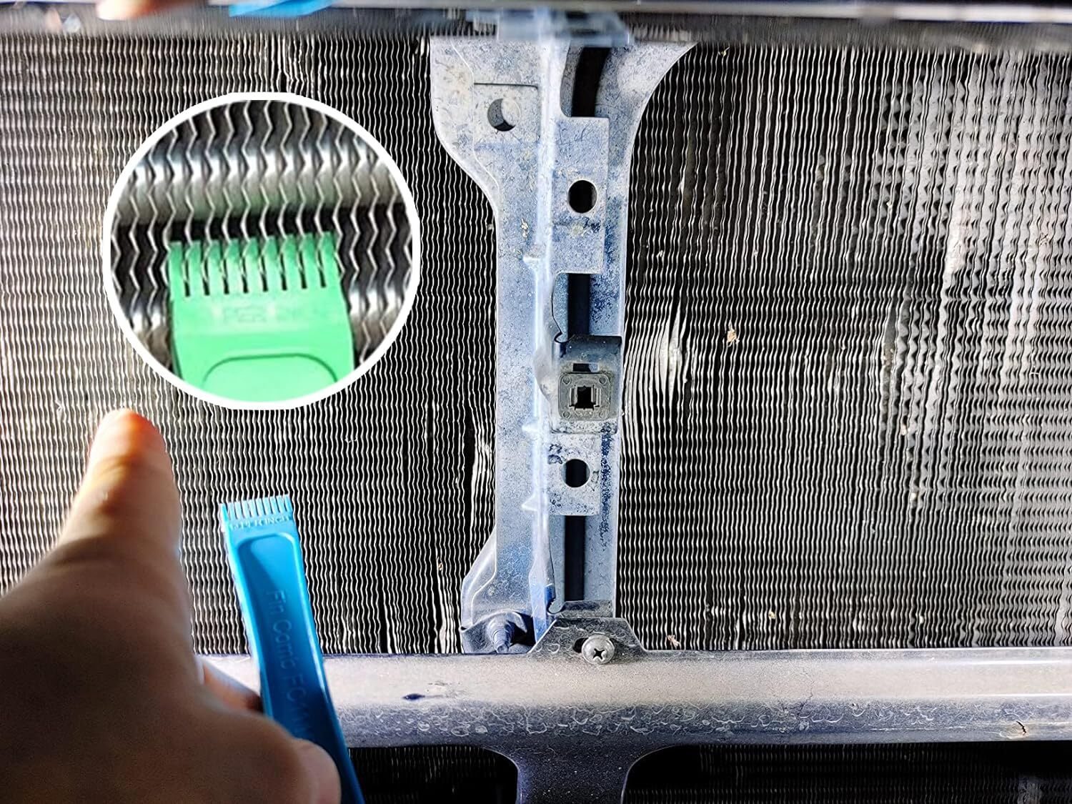 FCR6 Ring Fin Comb Set Cleaning Brush Coil Condenser Brush fit Air Conditioner