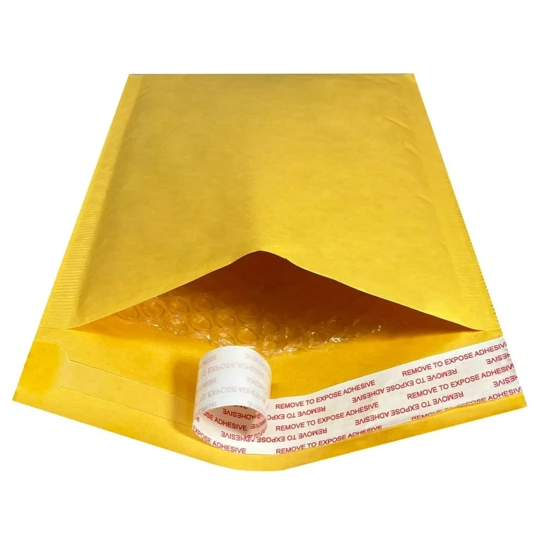 All Sizes 1-500 Karft Bubble Mailers Padded Envelopes Shipping Mailing Bags