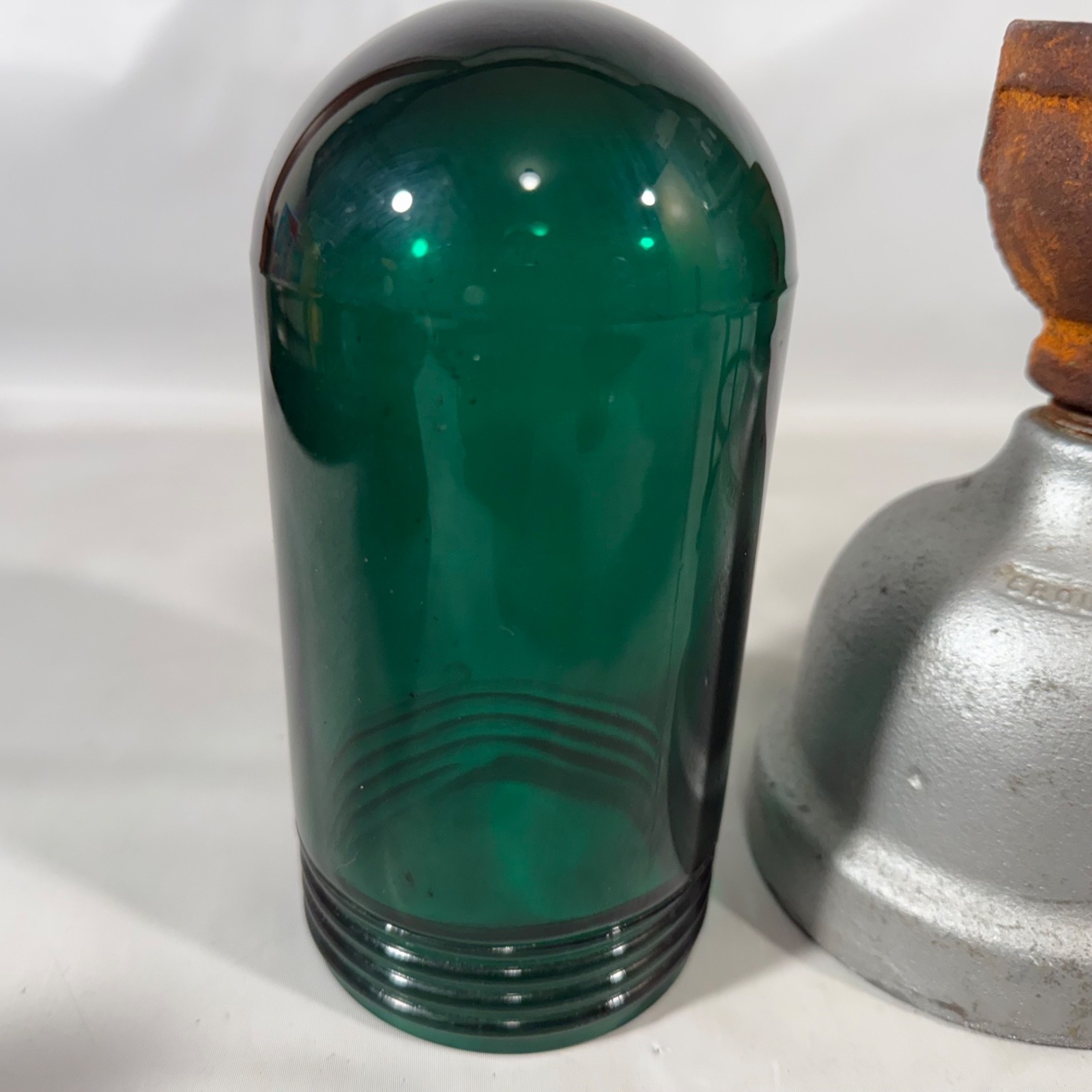 Vintage Industrial Explosion Proof Crouse Hinds Light Green Steam Punk VDA-175M5