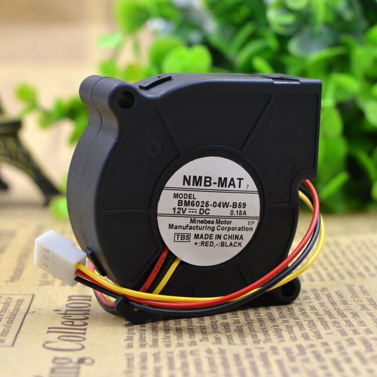 for NMB 6025 DC12V 0.24A 0.18a BM6025-04W-B59 Projector Turbine Fan